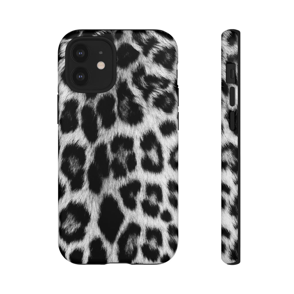 B&W Leopard Phone Case