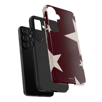 Burgundy Stars Tough Case