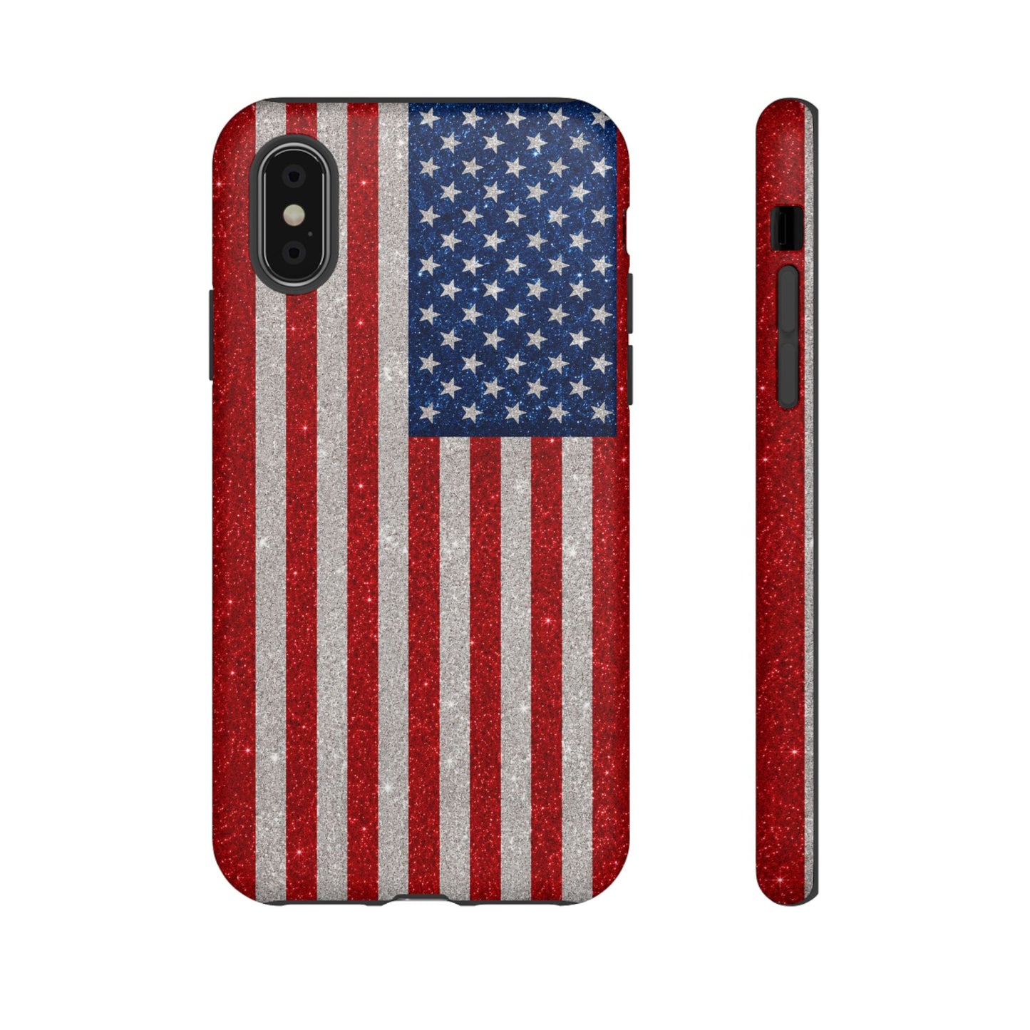 America Glitter Tough Case