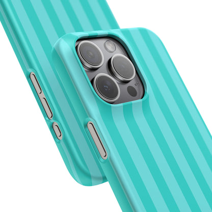 Striped Aqua Case