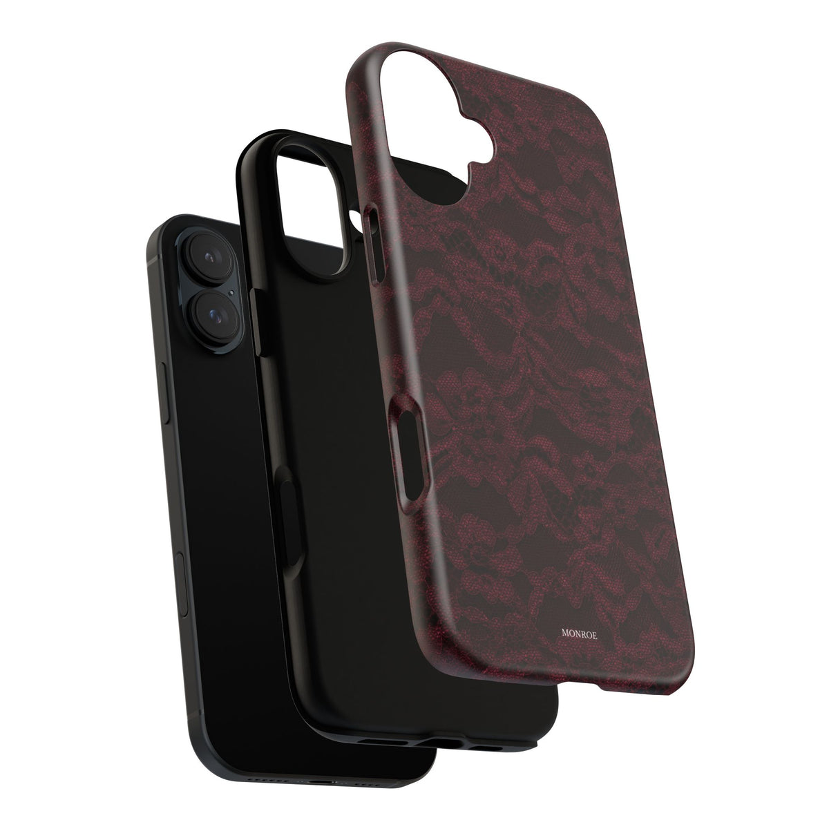 Burgundy Lace Tough Case