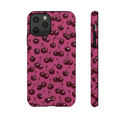 Burgundy Cherries Tough Case