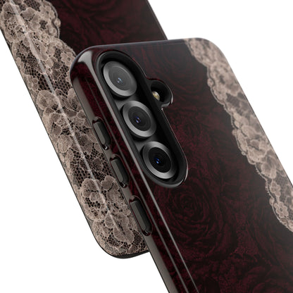 Burgundy Rose Tough Case