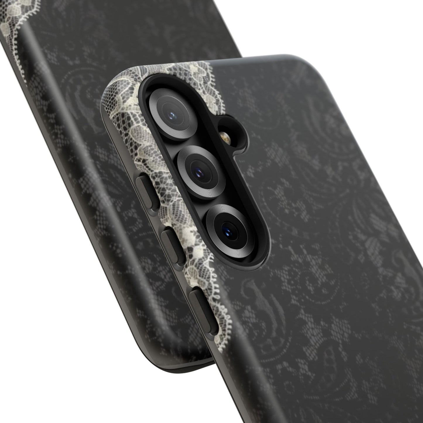 Black & White Edged Tough Case