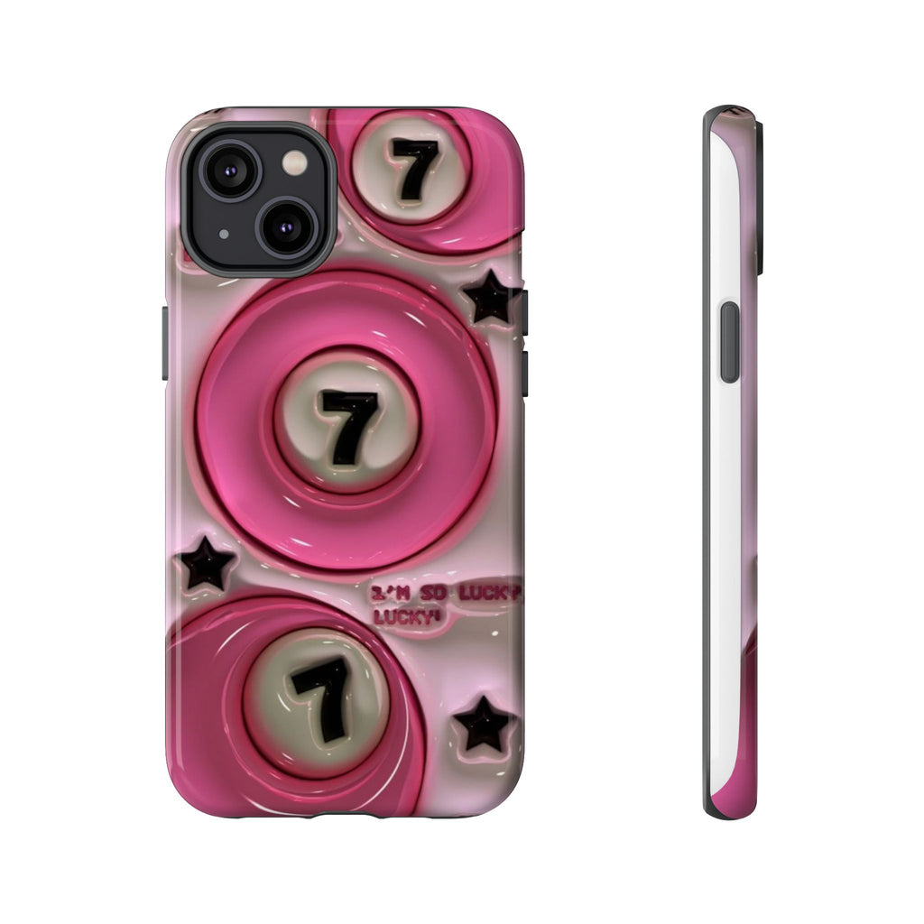 Pink 8 Ball Phone Case