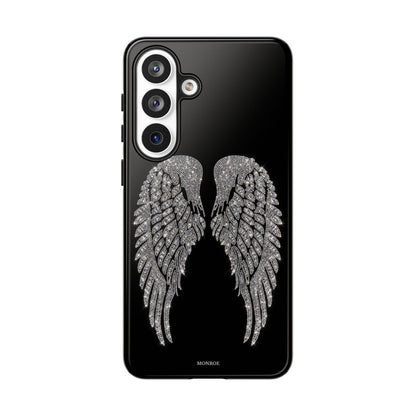 Silver Angel Wings Tough Case