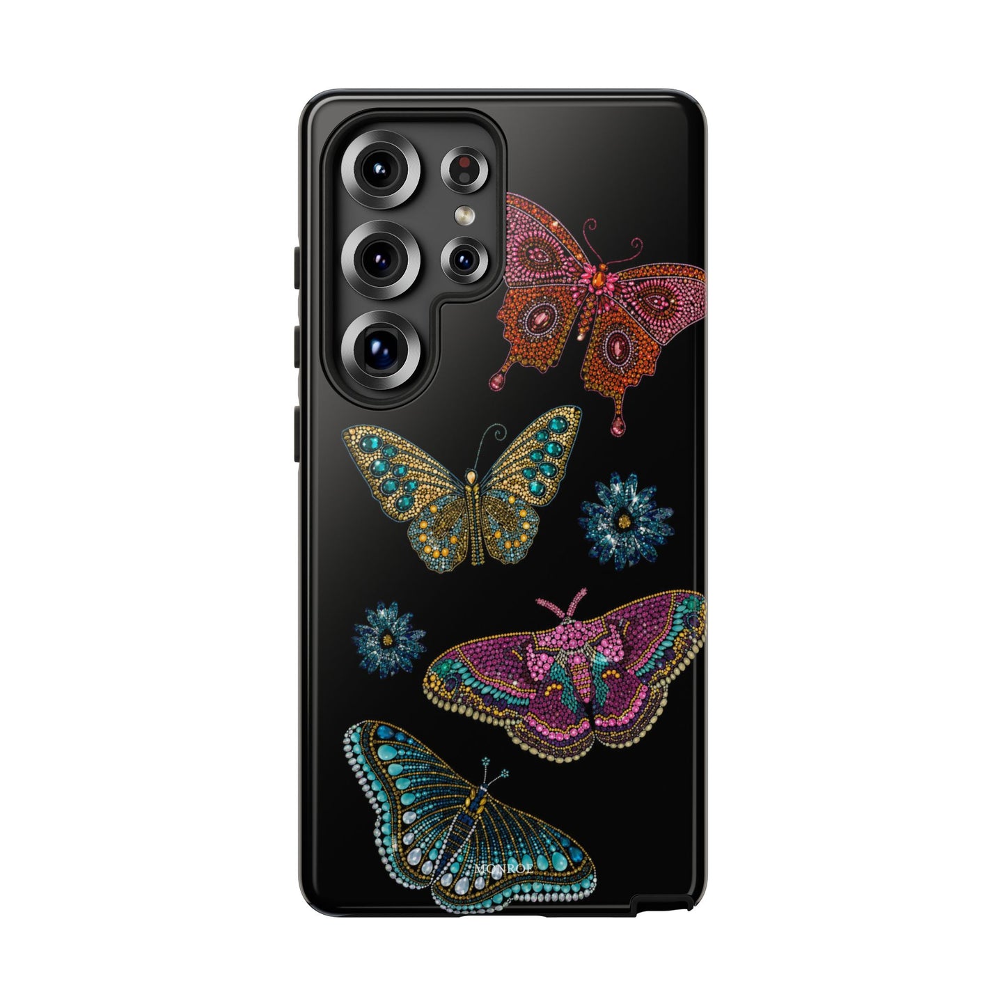 Butterfly Beaded Tough Case