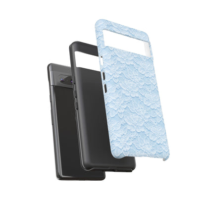 Glacier Blue Lace Tough Case