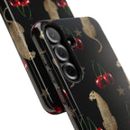 Leopards & Cherries Phone Case