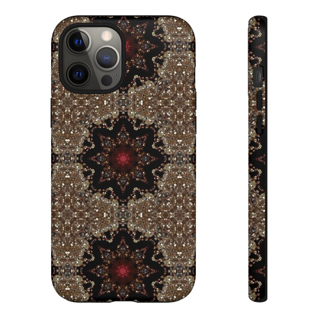 Brown Mandala Tough Protective Case