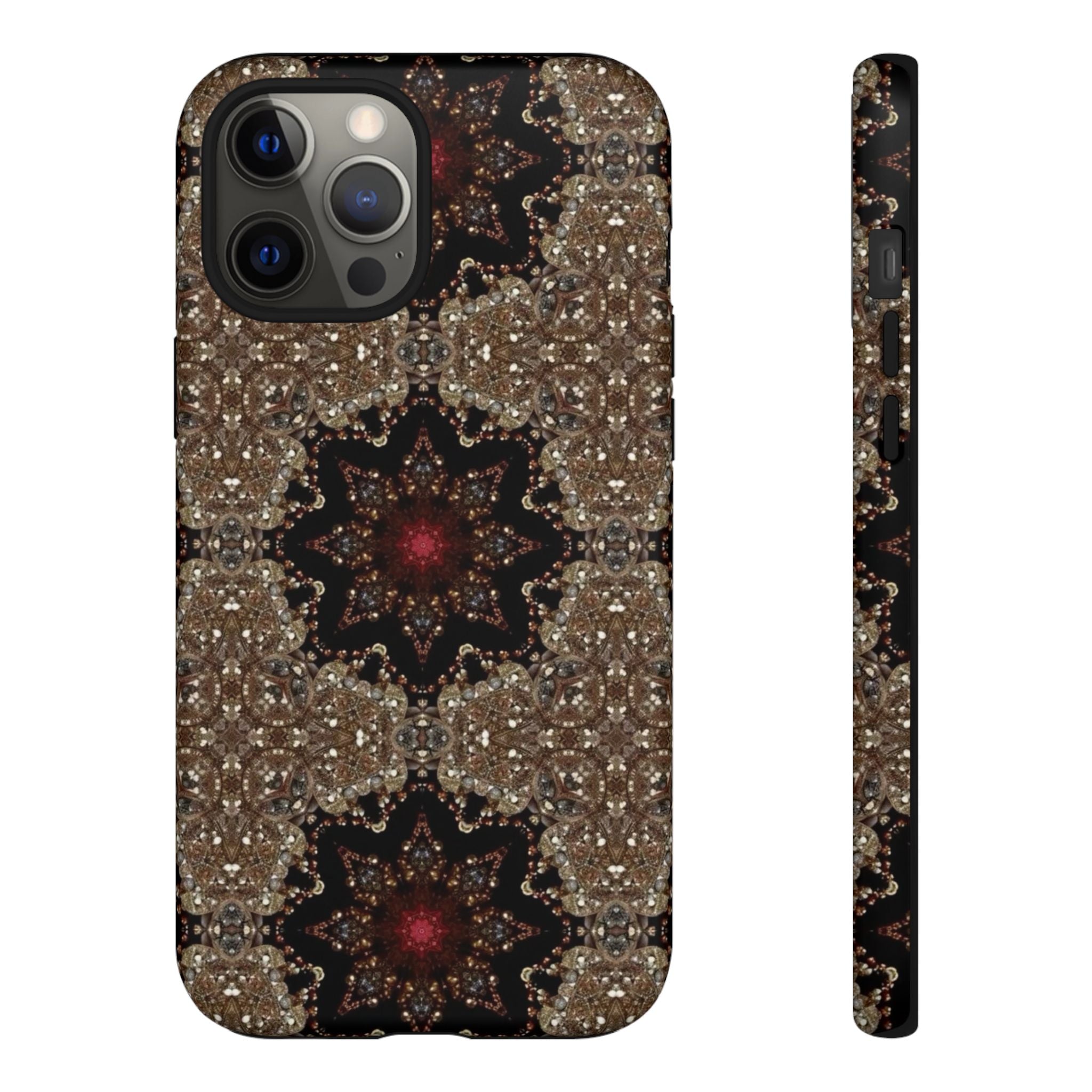 Brown Mandala Tough Protective Case