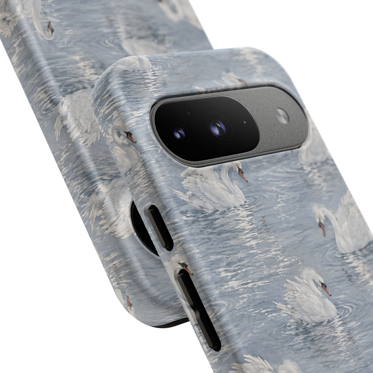 Swan Pattern Tough Case