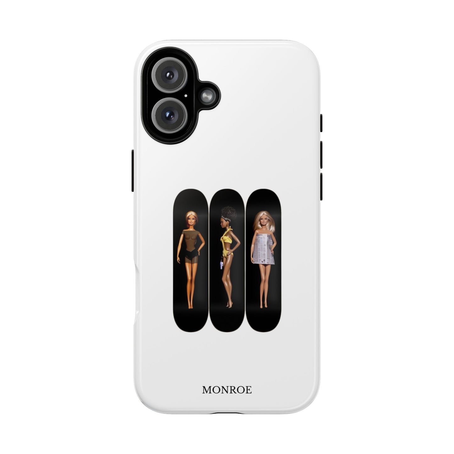 Retro Doll Skateboard Tough Case