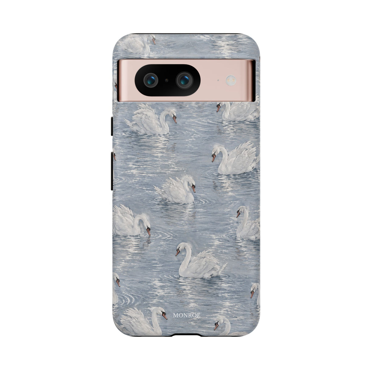 Swan Pattern Tough Case