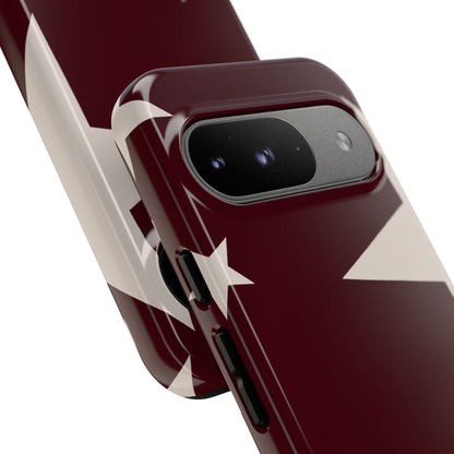 Burgundy Stars Tough Case