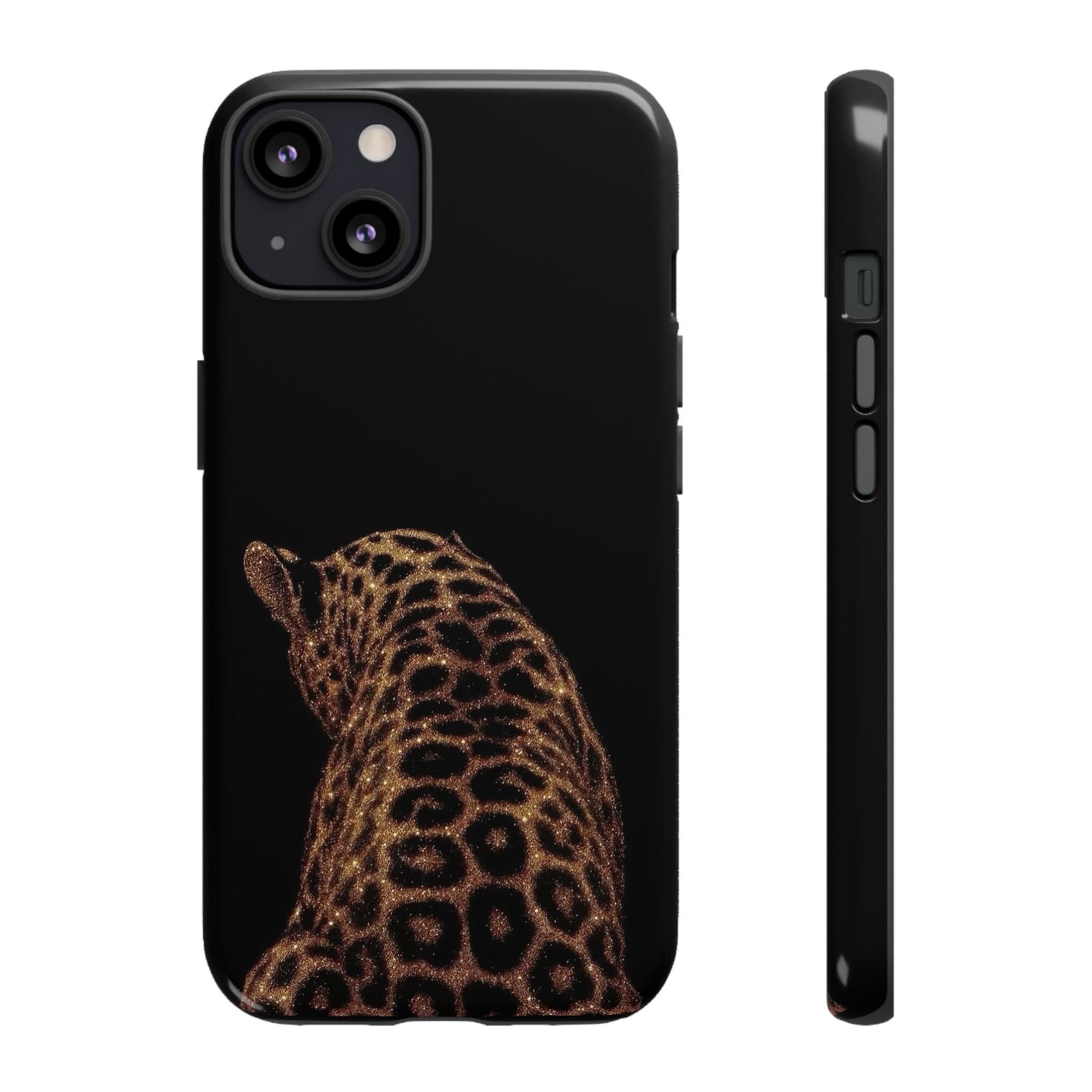 Leopard Back Tough Phone Case