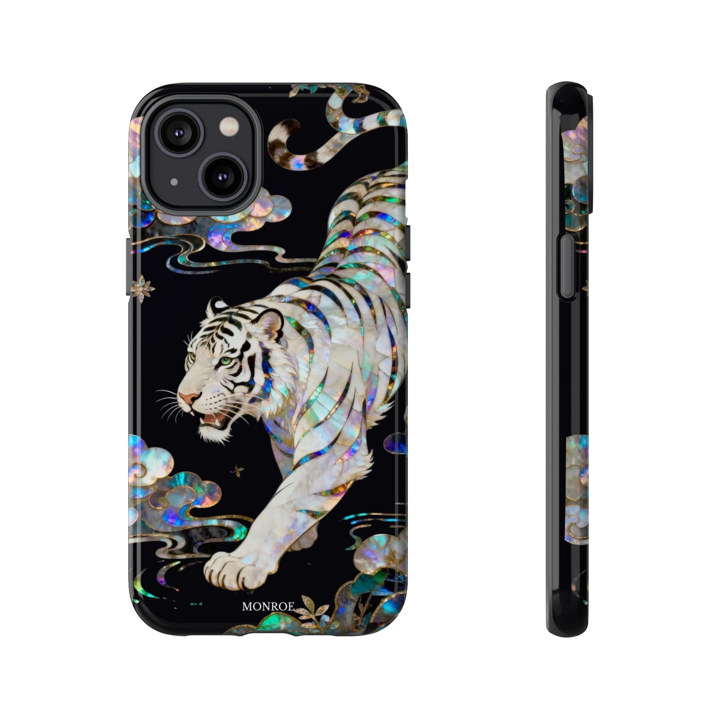 Iridescent White Tiger Tough Case