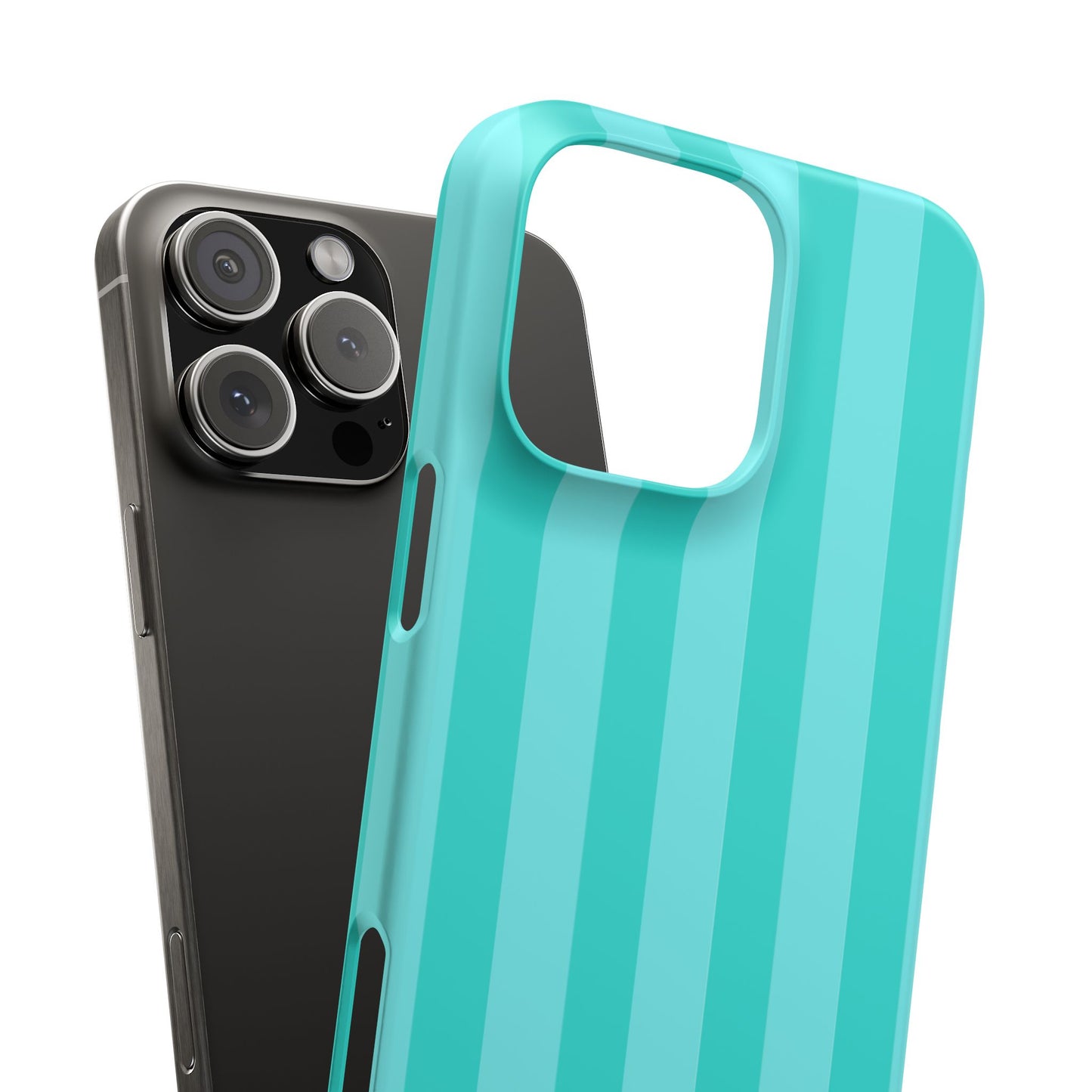 Striped Aqua Case