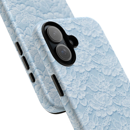 Glacier Blue Lace Tough Case