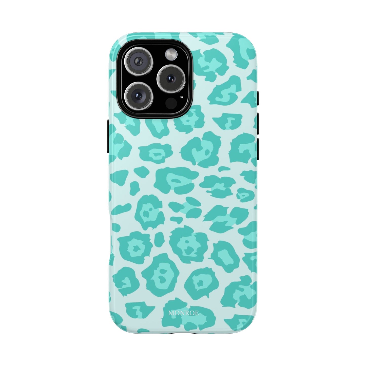 Teal Leopard Tough Case
