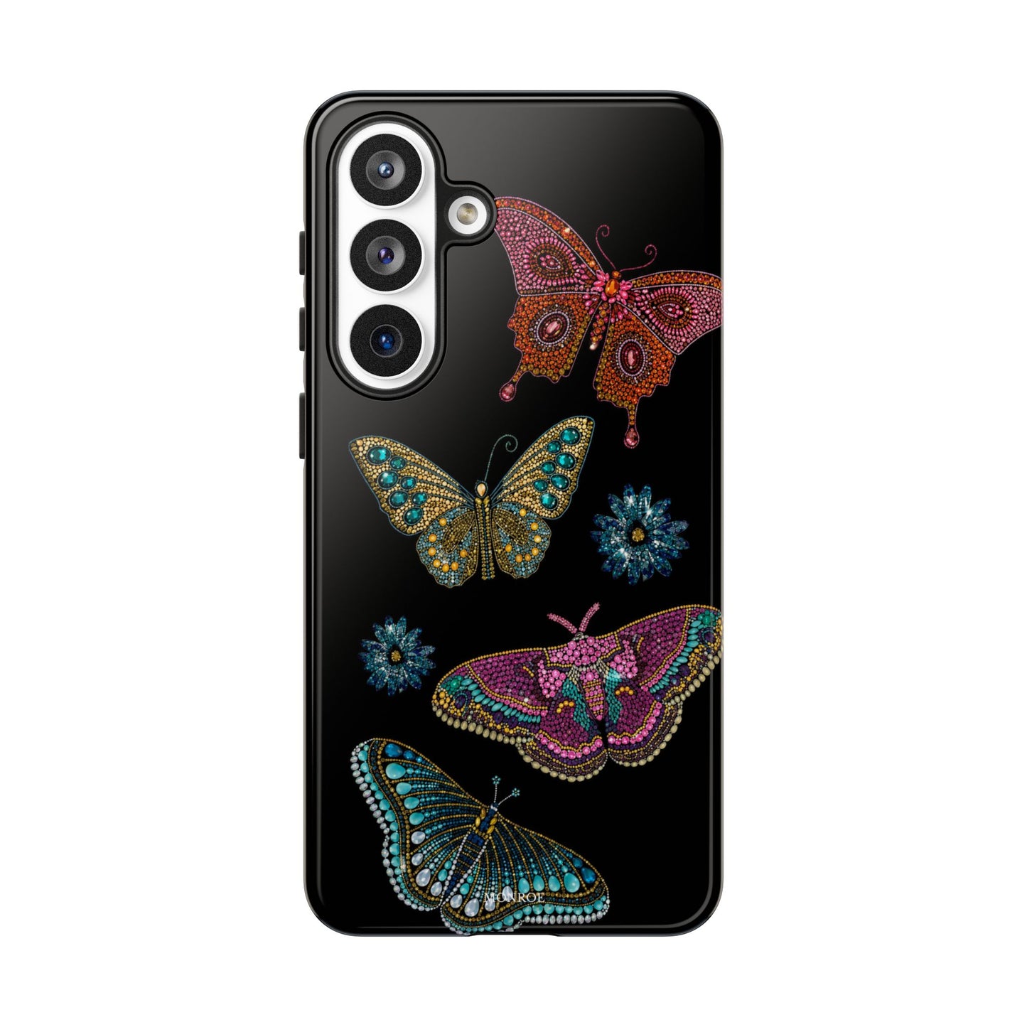 Butterfly Beaded Tough Case
