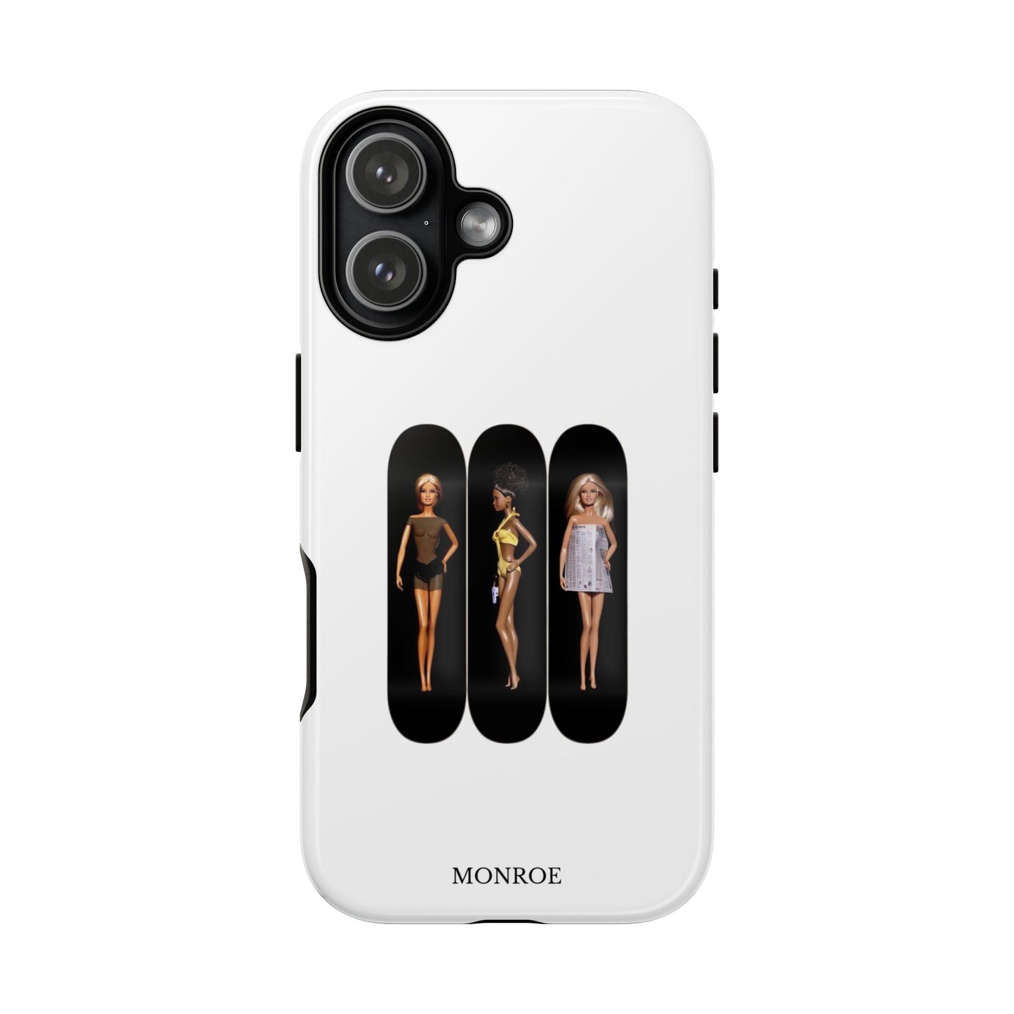 Retro Doll Skateboard Tough Case