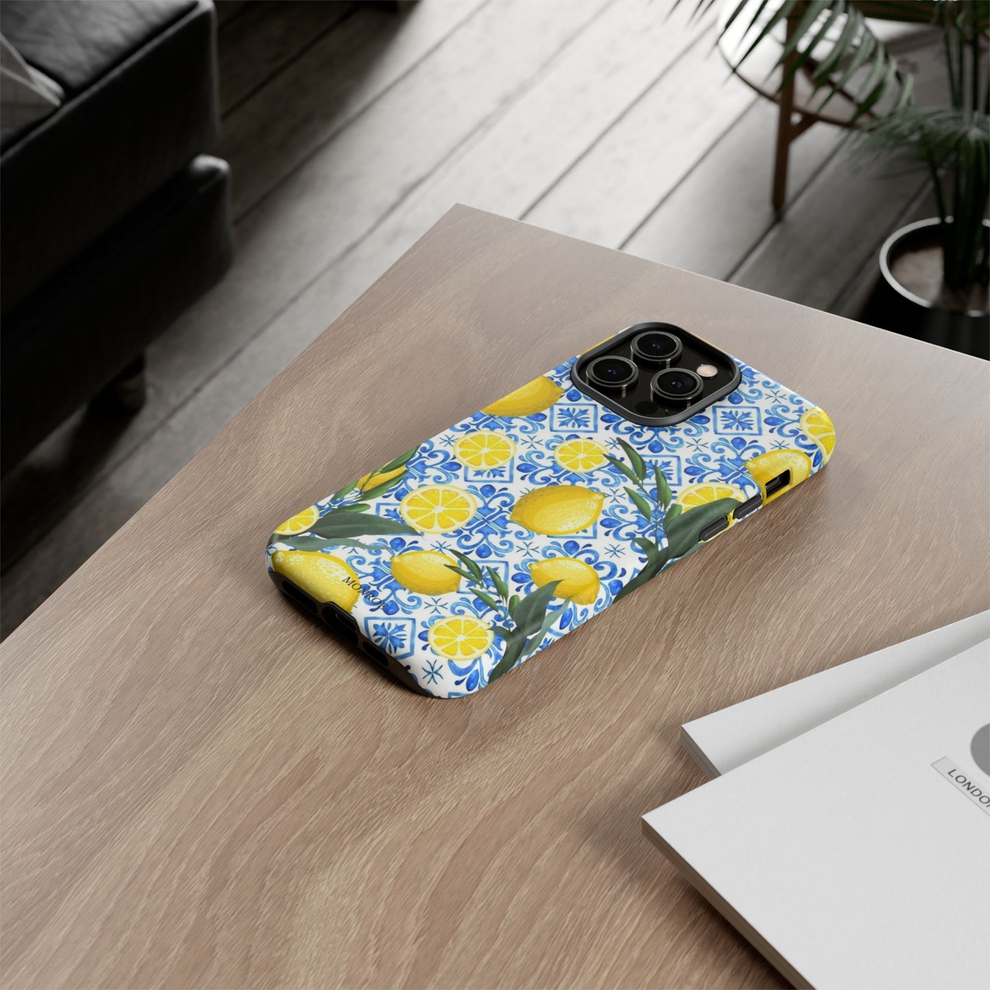 Lemon Tile Tough Case