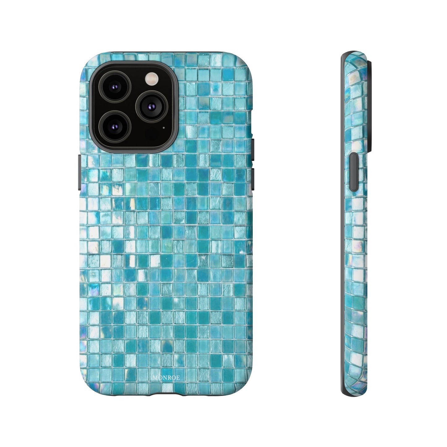 Hot Blue Mosaic Tile Tough Case