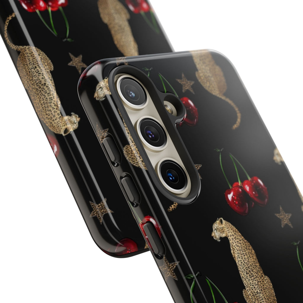 Leopards & Cherries Phone Case
