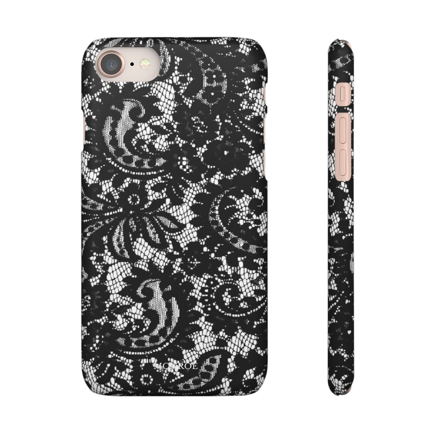 Black Lace Elegant Pattern Case