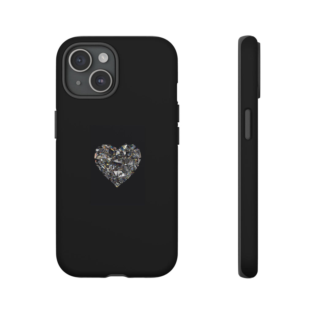 Crystal Heart Phone Case