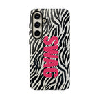 'SWAG' Zebra Print Tough Case
