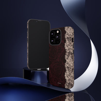 Burgundy Rose Tough Case