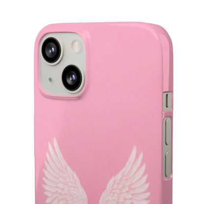 Pink Angel Wings Case