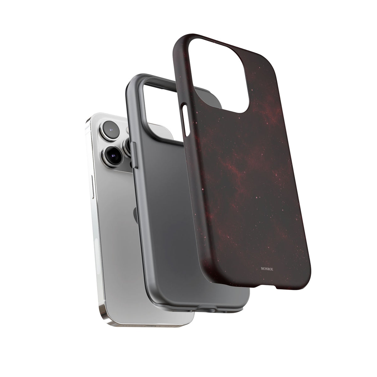 Burgundy Galaxy Tough Case