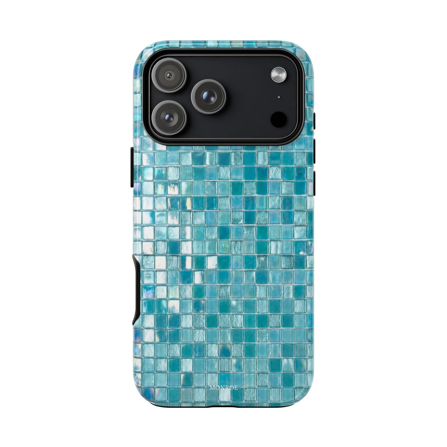 Hot Blue Mosaic Tile Tough Case