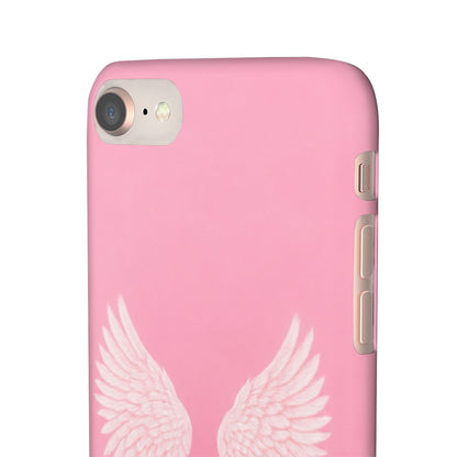 Pink Angel Wings Case