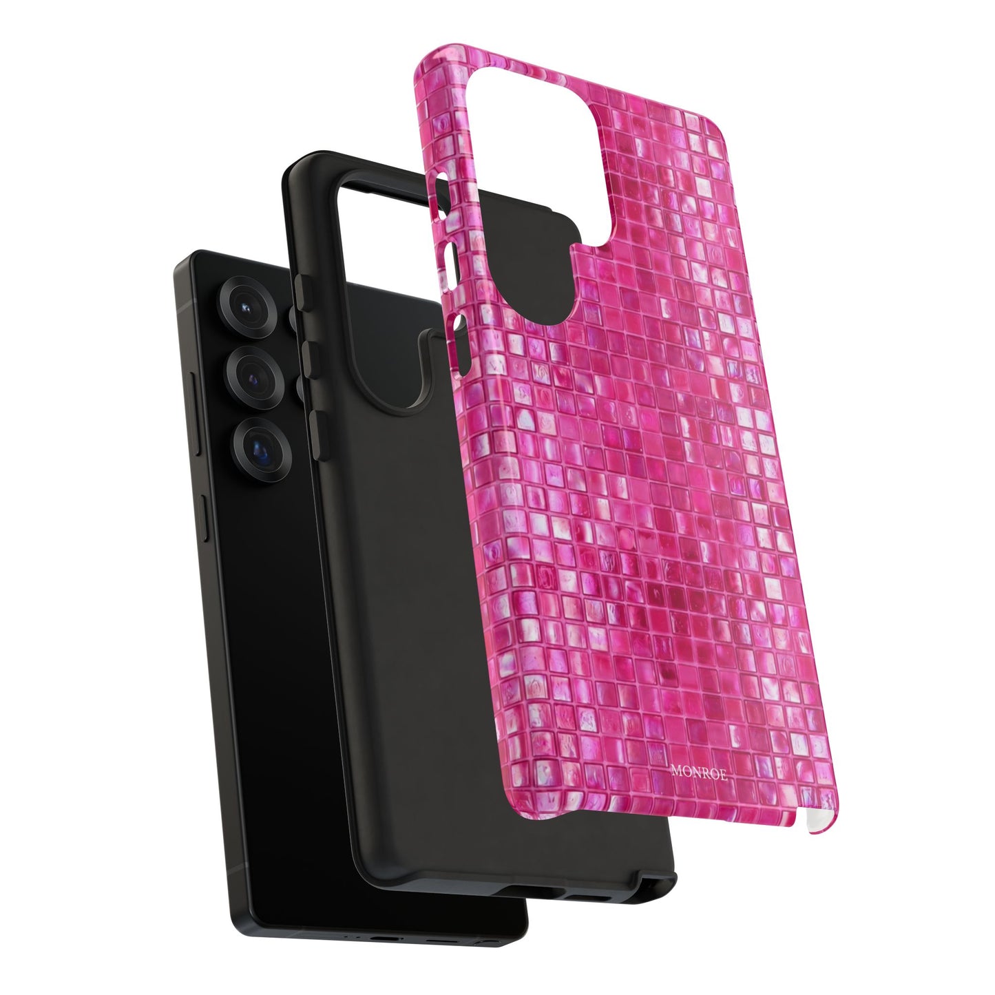 Hot Pink Mosaic Tough Case