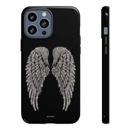 Silver Angel Wings Tough Case