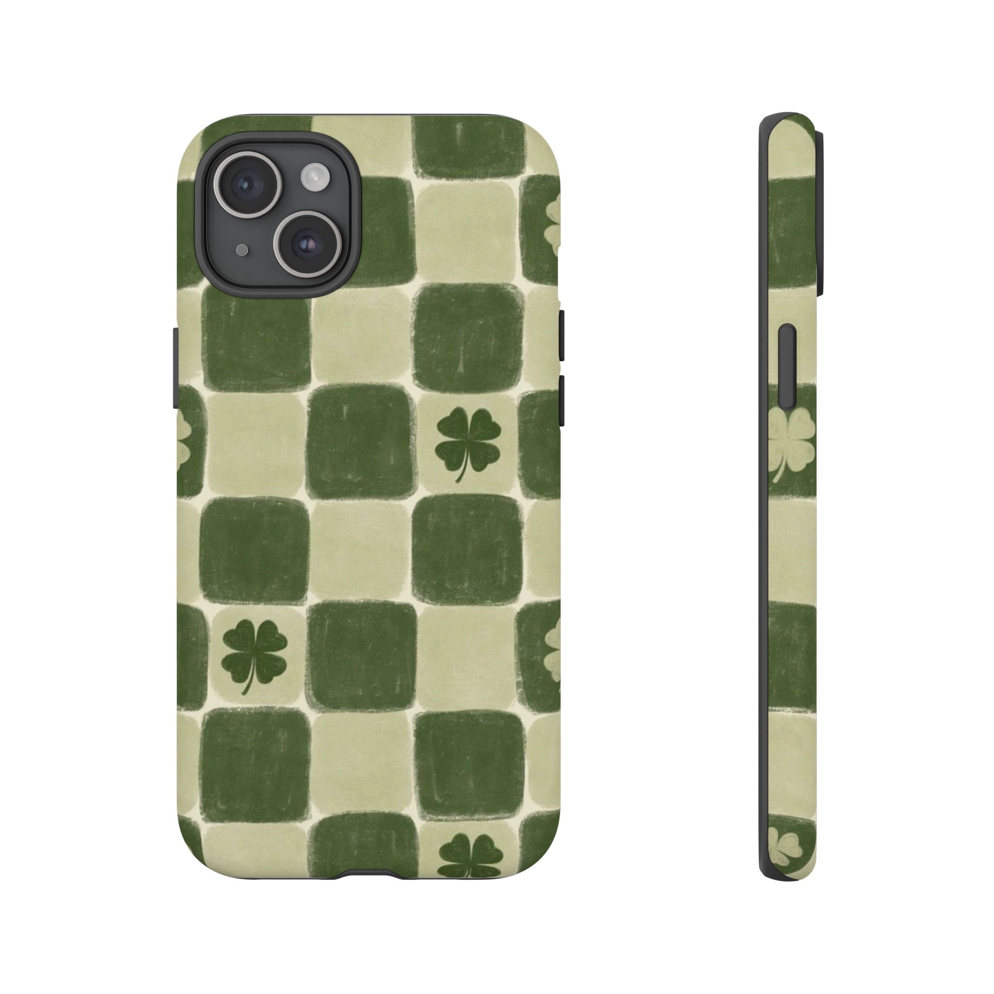Clover Checker Tough Phone Case