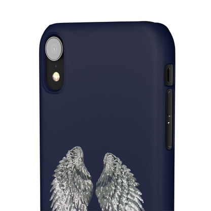 Navy Angel Wings Case