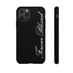 "Forever Blessed" Black Phone Cover