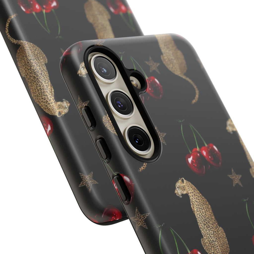 Leopards & Cherries Phone Case