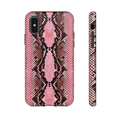 Pink Snake Tough Case