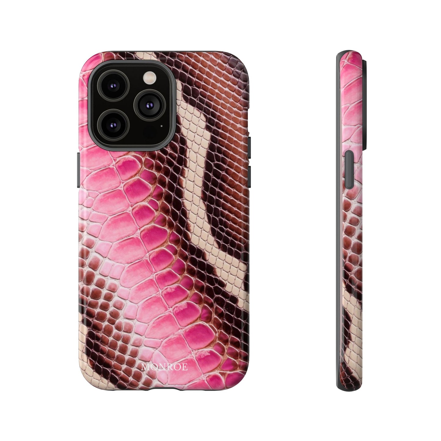 Snake Skin Print Tough Case