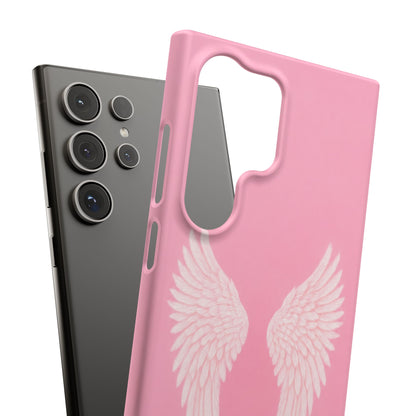 Pink Angel Wings Case