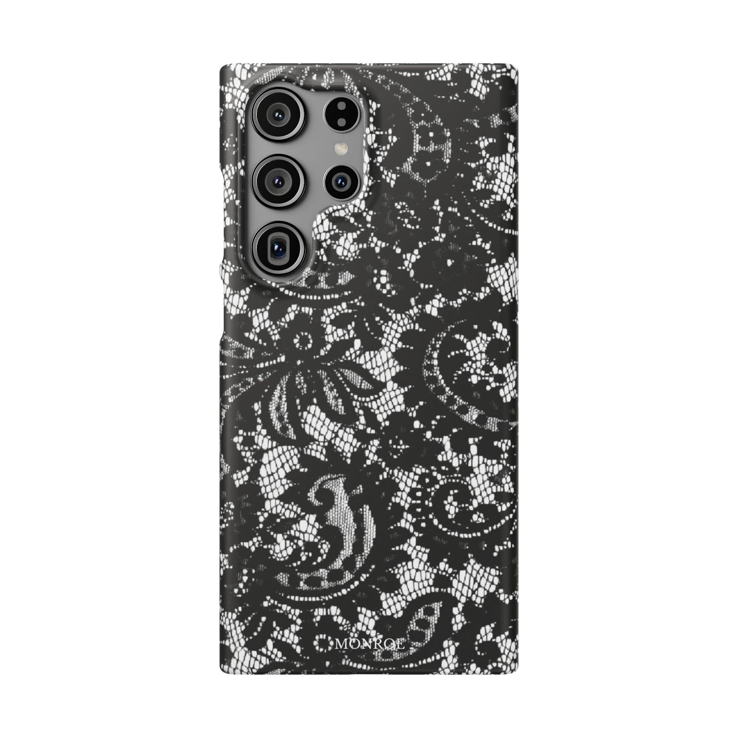 Black Lace Elegant Pattern Case
