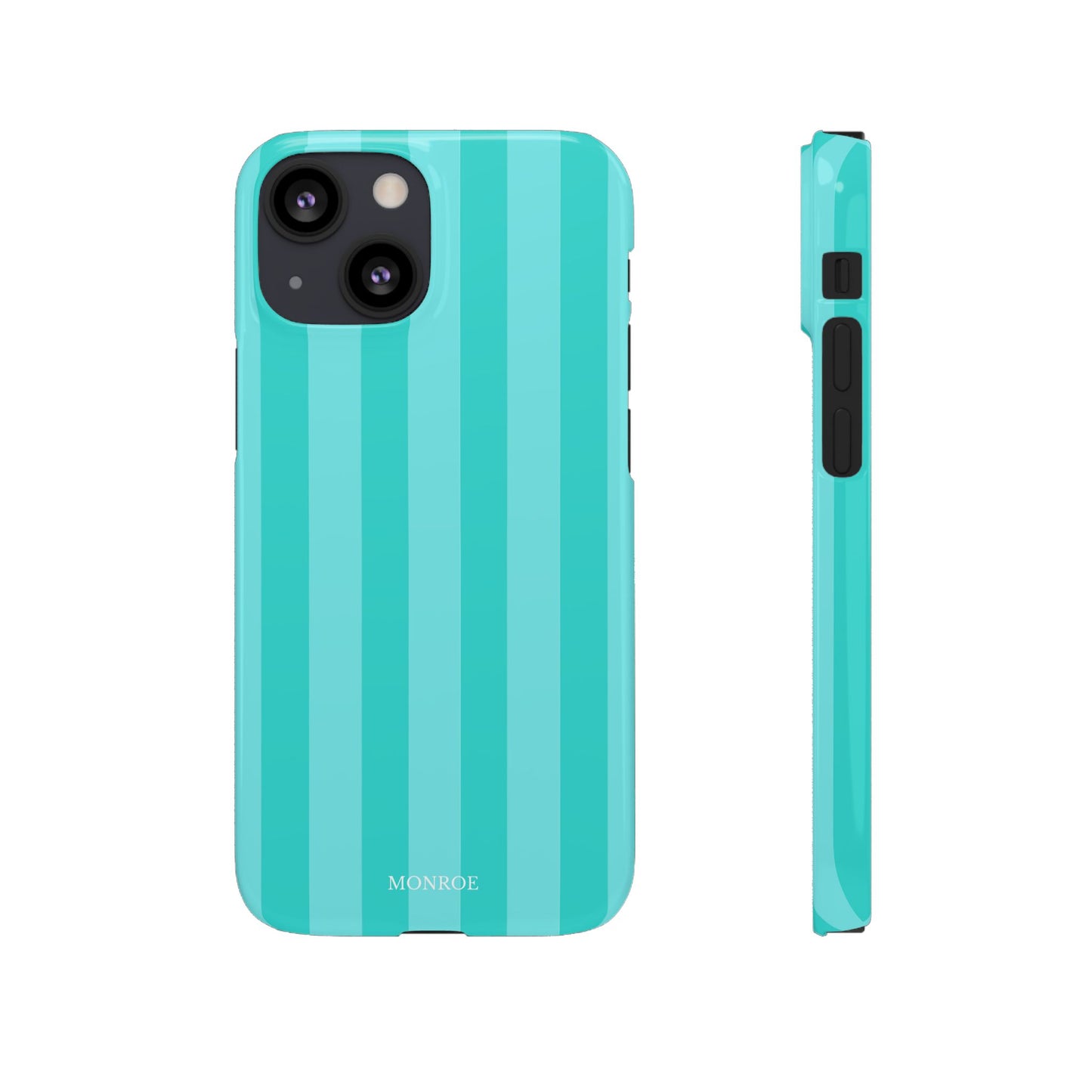 Striped Aqua Case