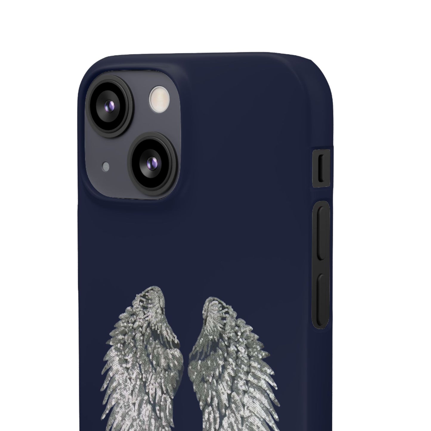 Navy Angel Wings Case