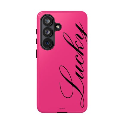 Hot Pink 'Lucky' Tough Case